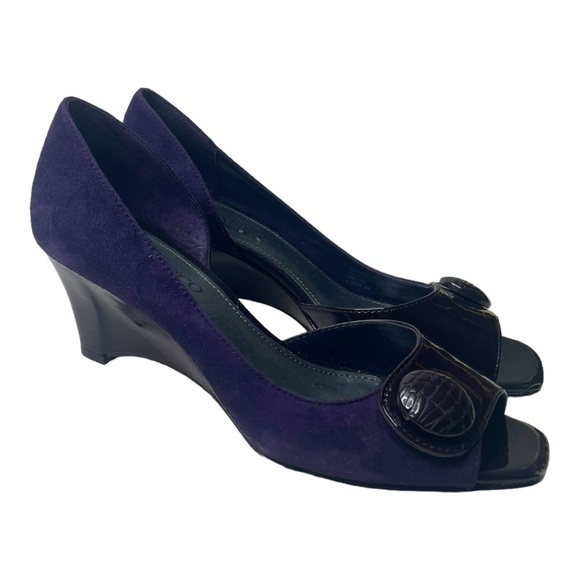 Franco Sarto Acre Women’s Leather Wedges - Picture 1 of 12